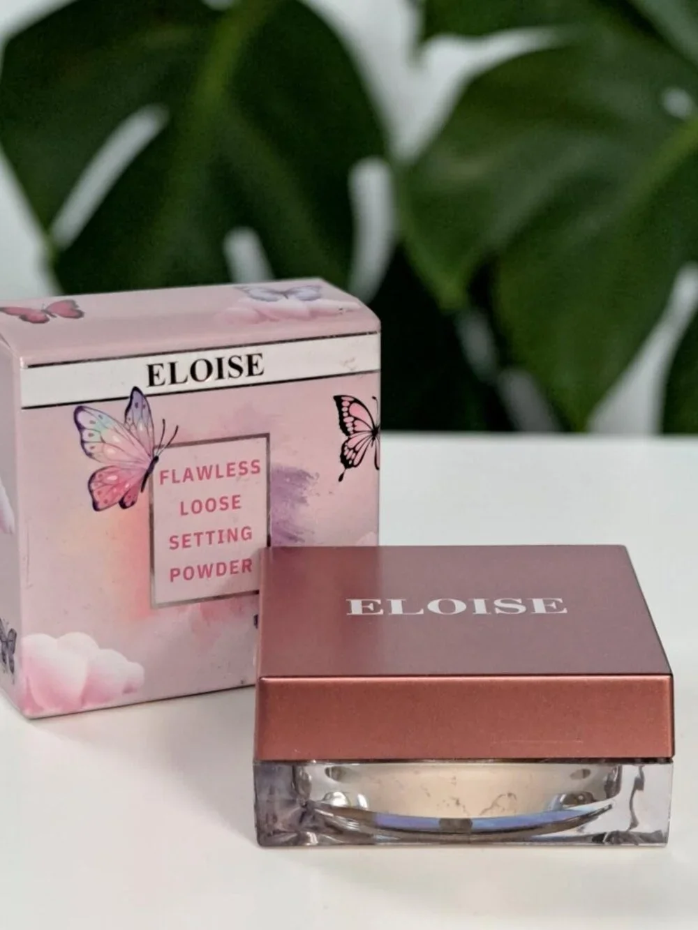 ELOISE BEAUTY Flawless Loose Setting Powder In Deep Caramel 10g - NEW IN BOX